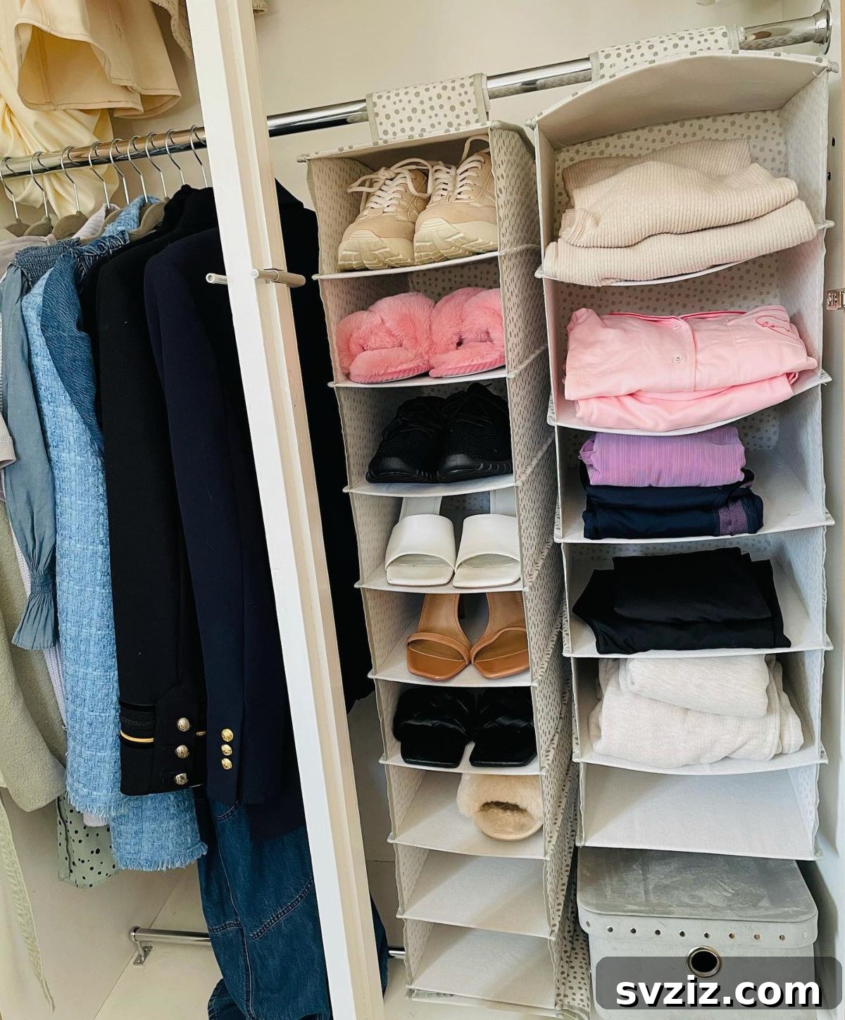 Effortless Organization: 21 Hacks for a Life on the Go 9 Utilize Hanging Storage