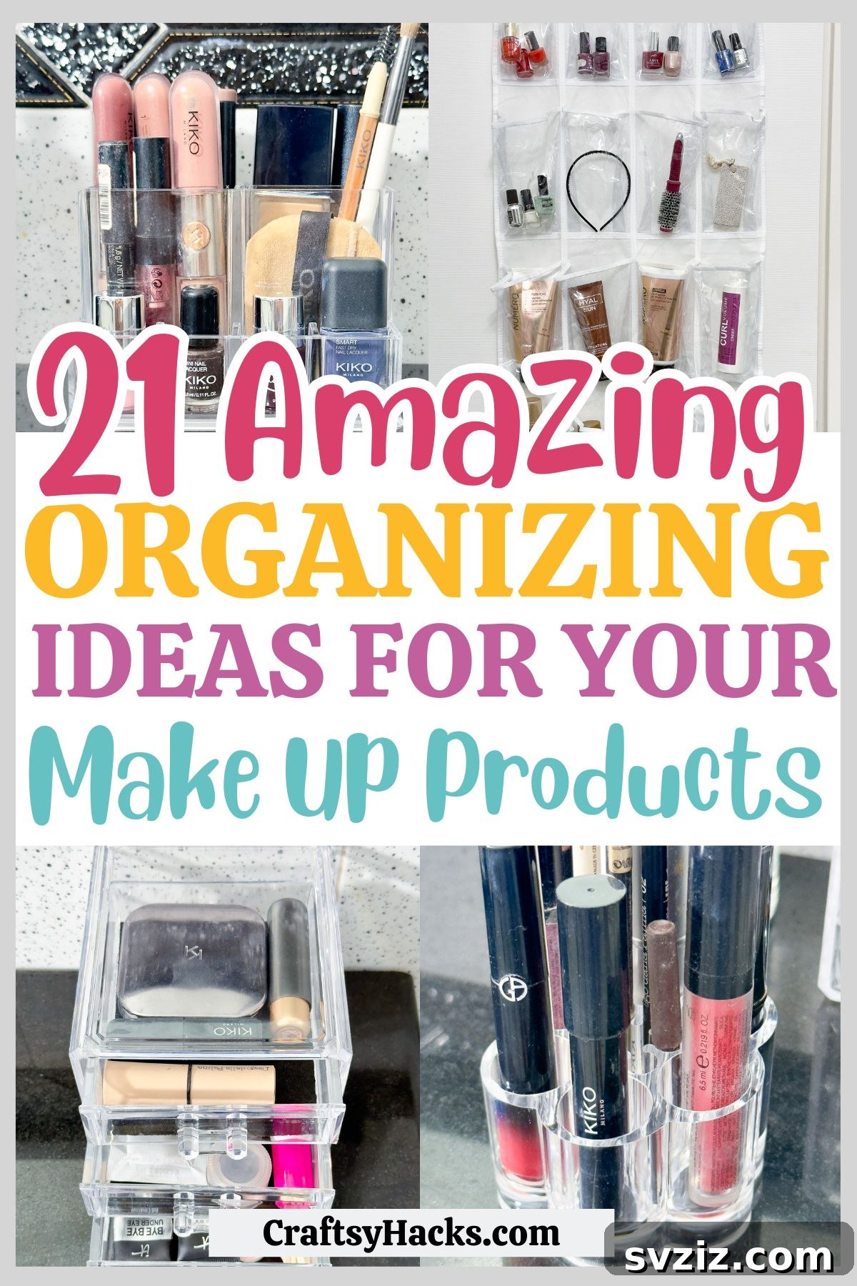 Unlock a Tidy Vanity: Genius Makeup Organization 2 Organizing Ideas for Makeup