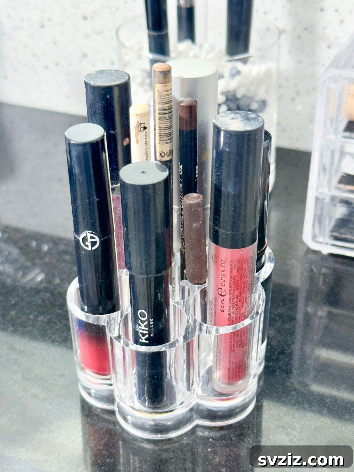 Unlock a Tidy Vanity: Genius Makeup Organization 16 Cute Makeup Organizer for Lipsticks and Eyeliners
