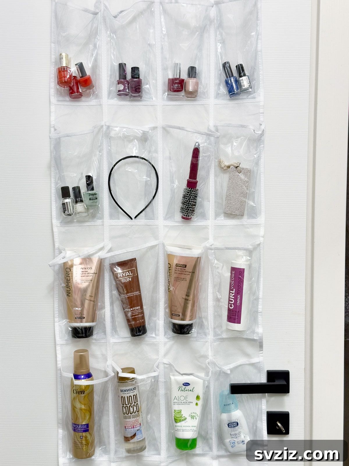 Unlock a Tidy Vanity: Genius Makeup Organization 20 Shoe Organizer Behind the Door