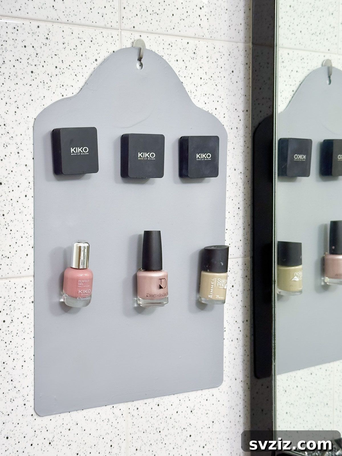 Unlock a Tidy Vanity: Genius Makeup Organization 4 Makeup on a Magnetic Board
