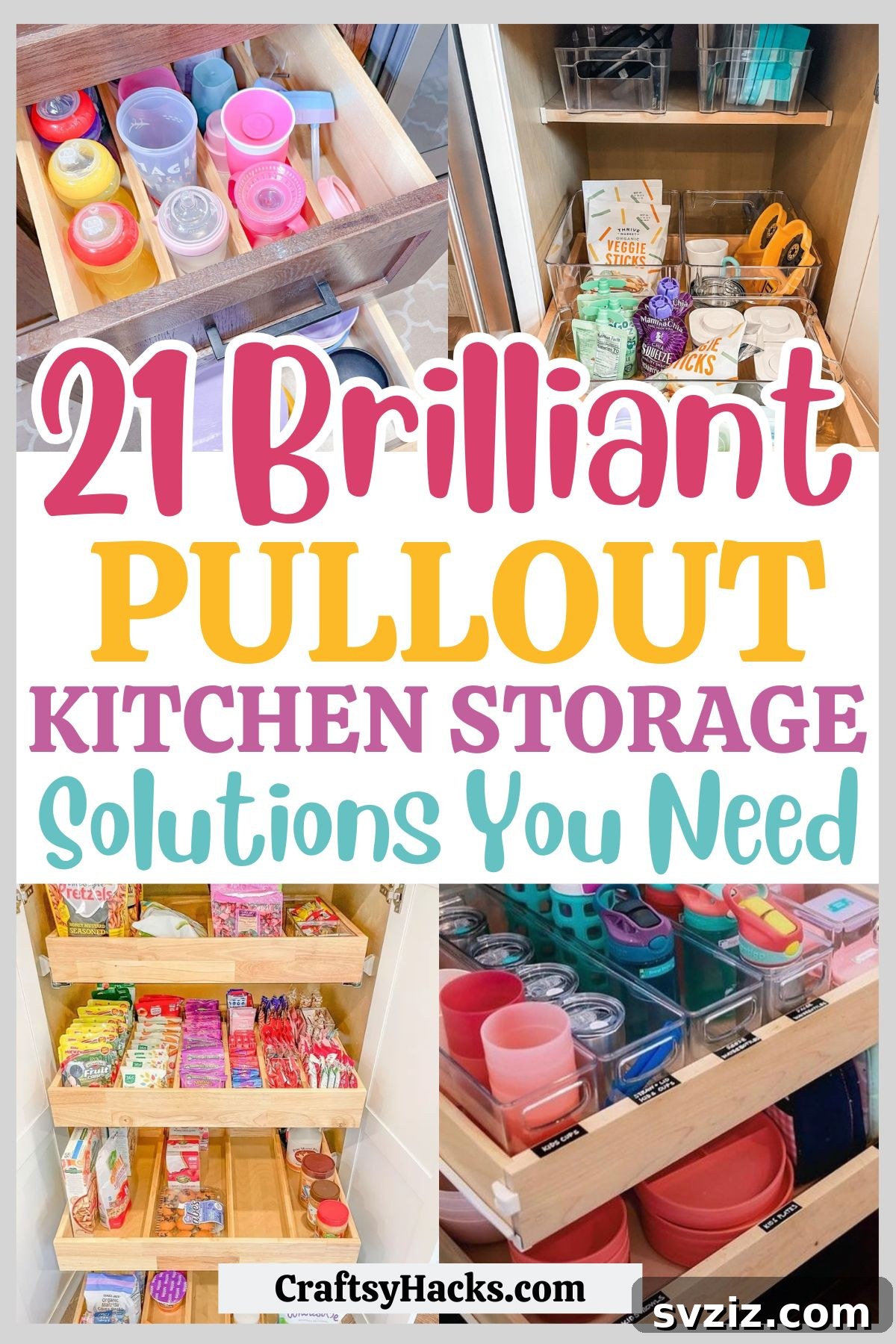 Transform Your Kitchen with Pullout Storage Ideas for Max Space