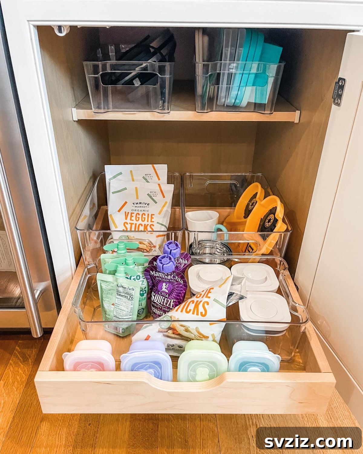 DIY pullout cabinet drawer for enhanced accessibility
