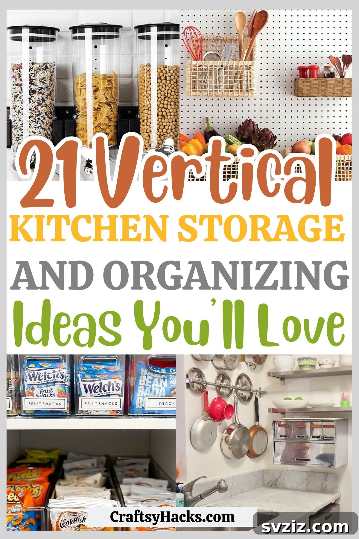 21 Genius Vertical Kitchen Hacks to Maximize Your Space 2 vertical Kitchen Storage Ideas