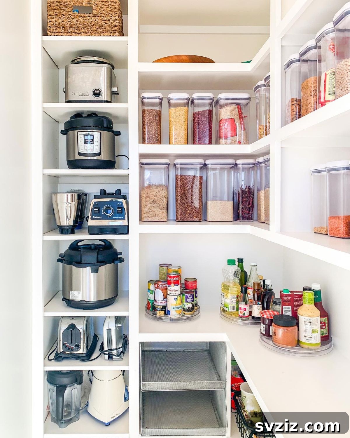 21 Genius Vertical Kitchen Hacks to Maximize Your Space 3 Appliance Cubby Storage