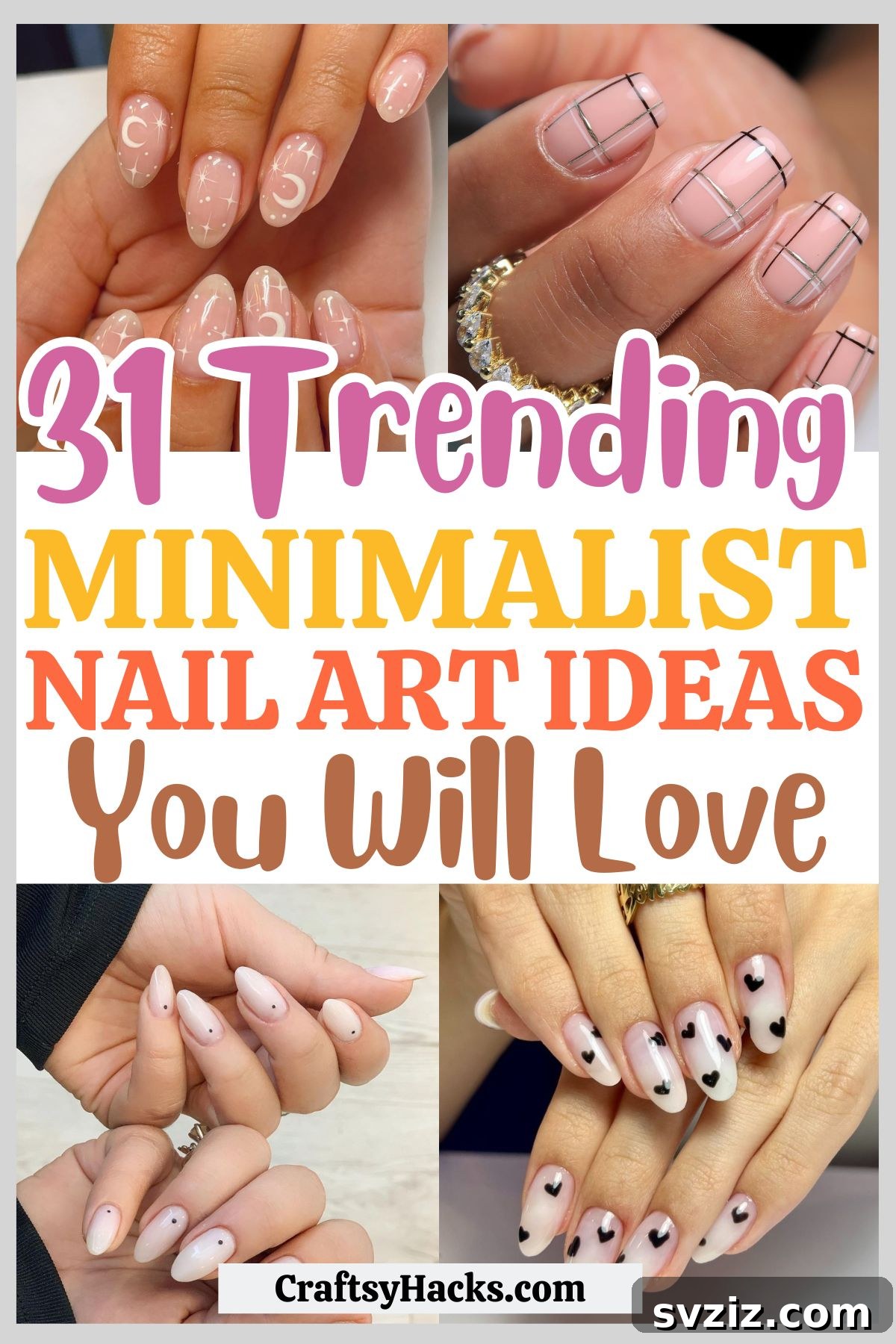 31 Cutest Minimalist Nail Art Ideas: Chic and Effortless Simple Nail Designs