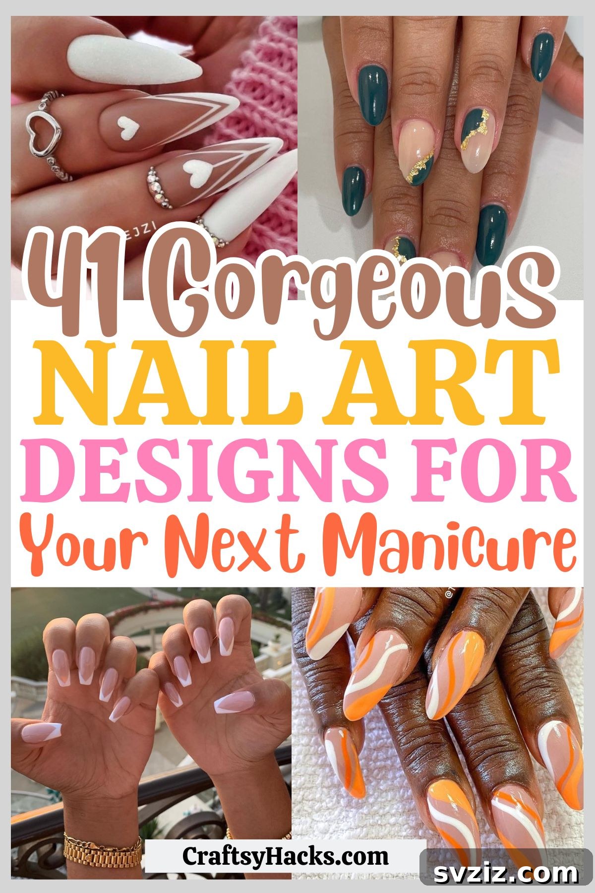 41 Chic and Elegant Nail Design Ideas 2 Classy Nail Art Designs: Discover timeless elegance for your manicure. From minimalist styles to luxurious accents, these designs are perfect for any occasion.