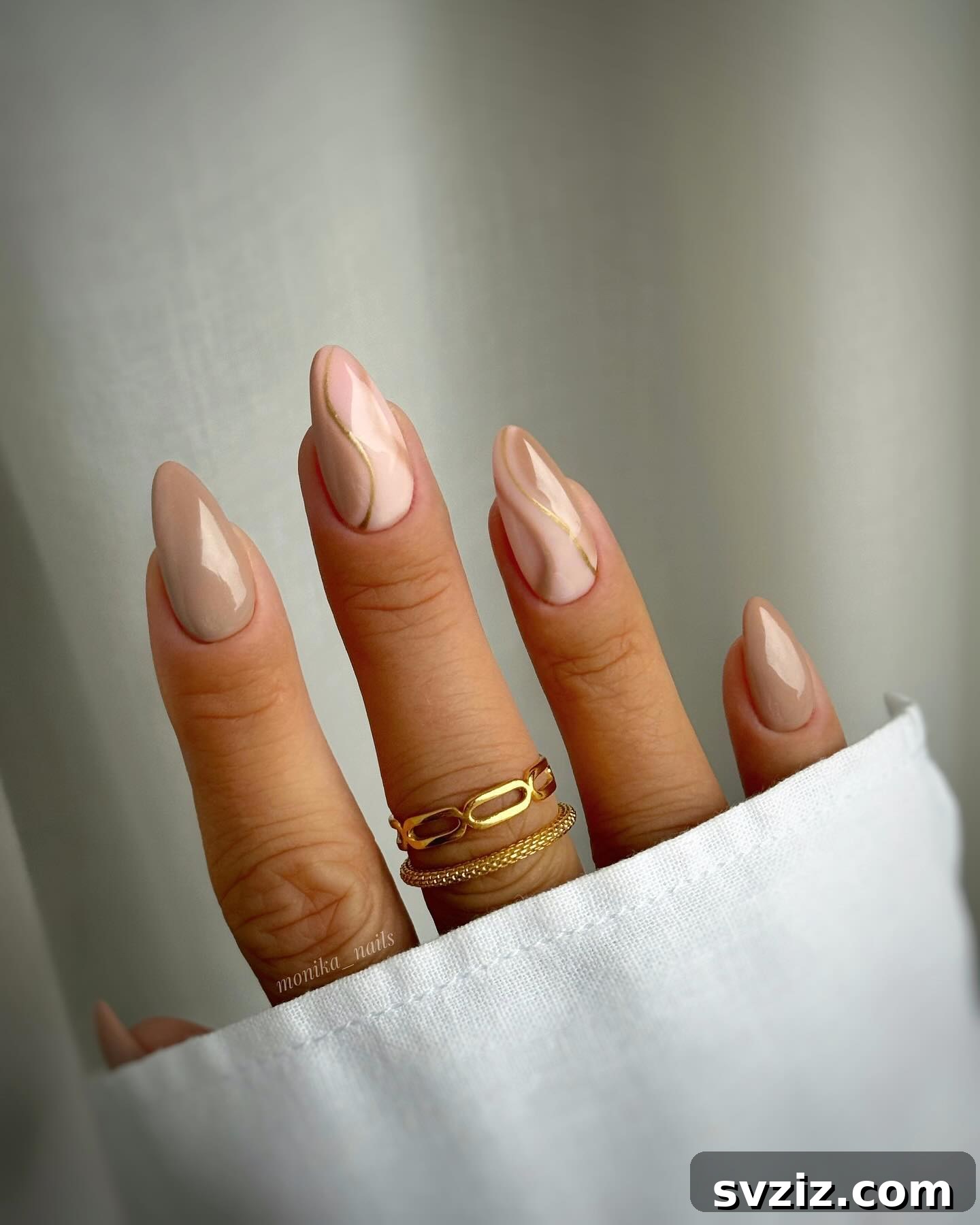 41 Chic and Elegant Nail Design Ideas 35 33. Simple and Elegant