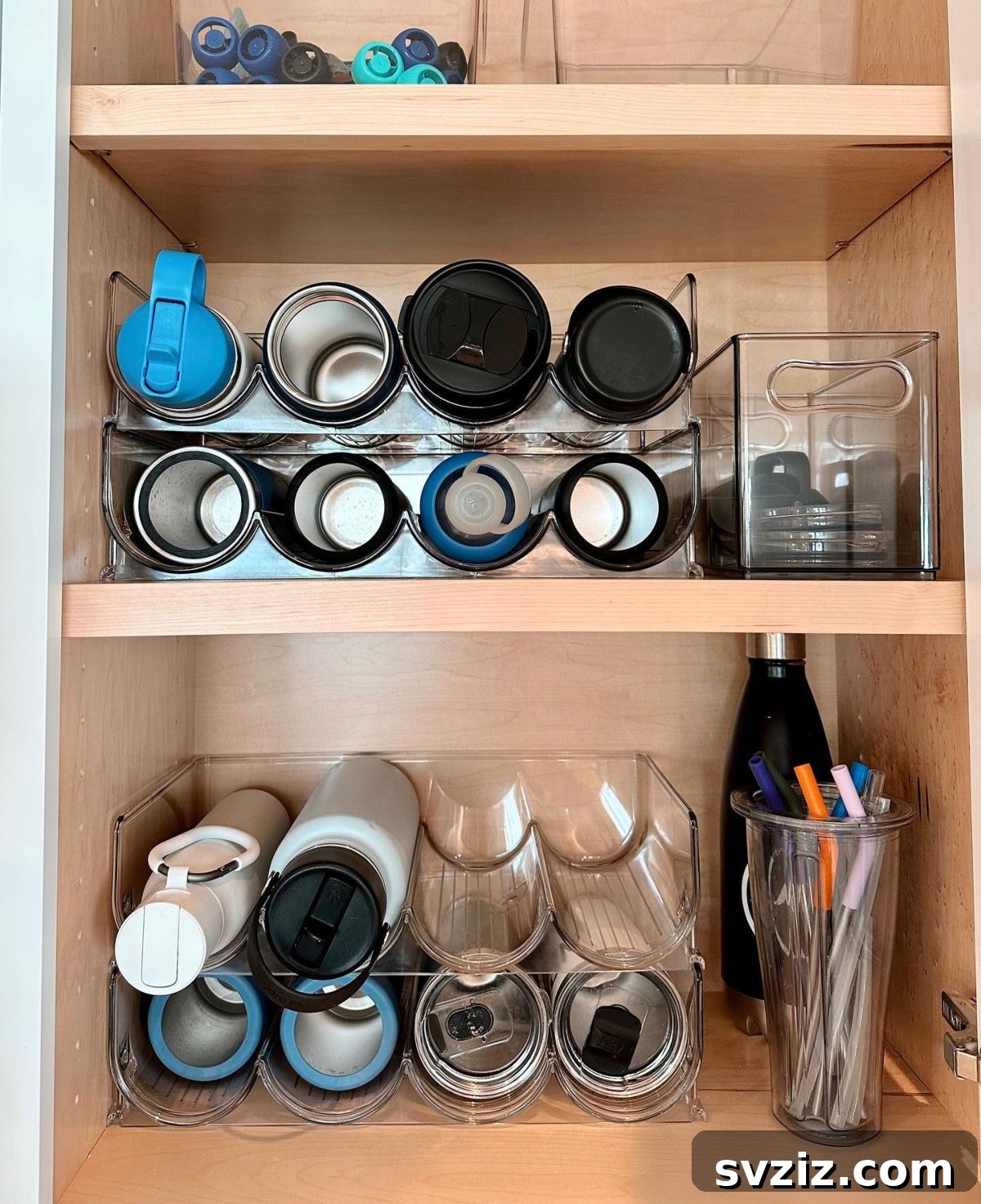 9. Water Bottle Organizer