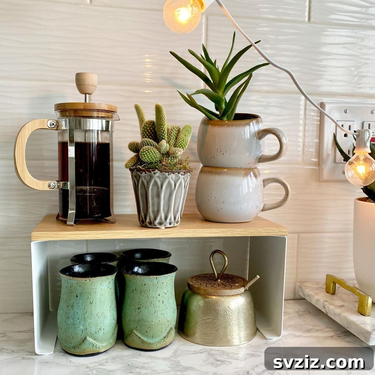 20. Counter Coffee Station