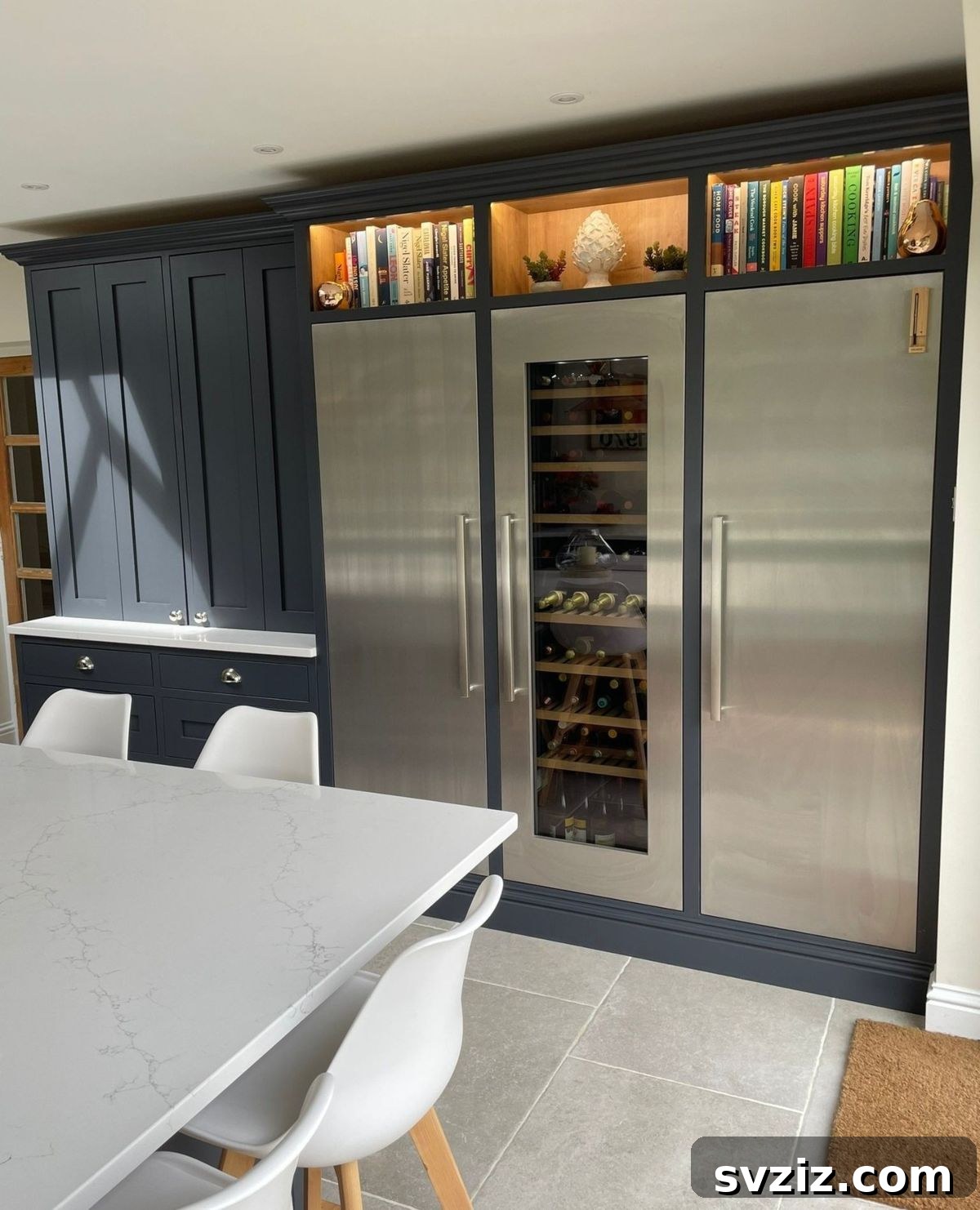 13 Genius Ideas to Organize Above Your Refrigerator 7 Stylish Recipe Book Display Above Fridge
