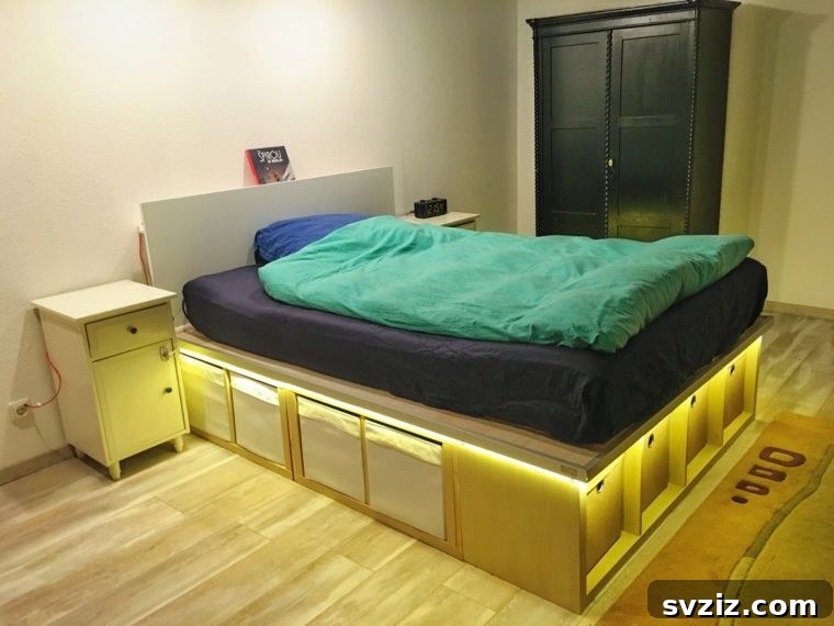 20 Stylish IKEA Bed Hacks to Elevate Your Bedroom 12 DIY Waterbed