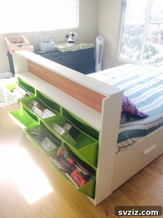20 Stylish IKEA Bed Hacks to Elevate Your Bedroom 22 Storage Headboard