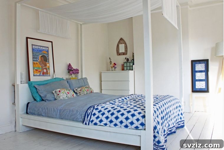 20 Stylish IKEA Bed Hacks to Elevate Your Bedroom 10 Malm Four-Poster