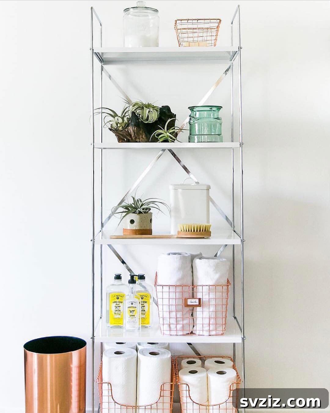 12. Bathroom Shelving