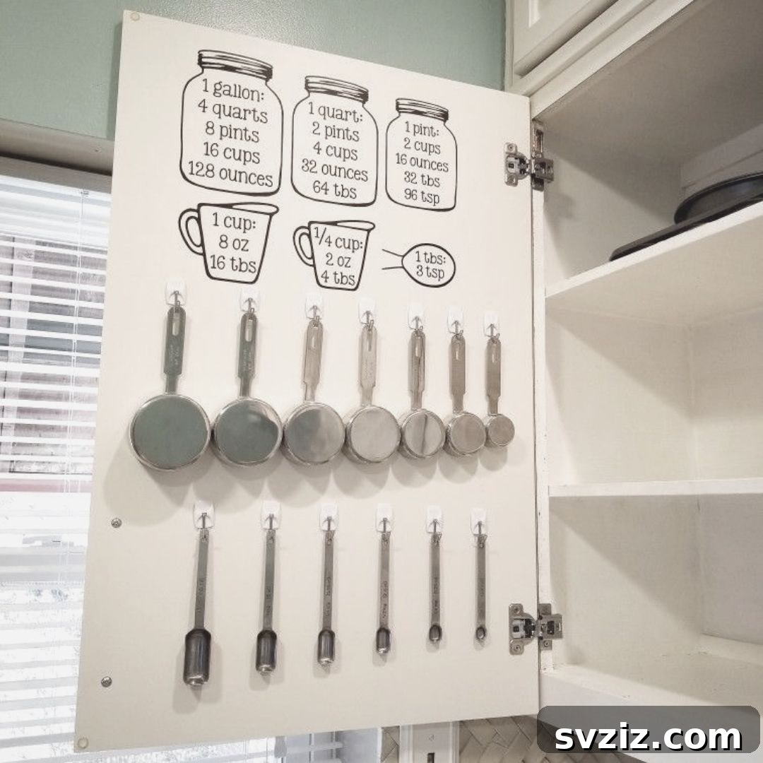 27 Genius Command Hook Hacks for an Organized Home 18 Command Hook Hacks for Measuring Cups