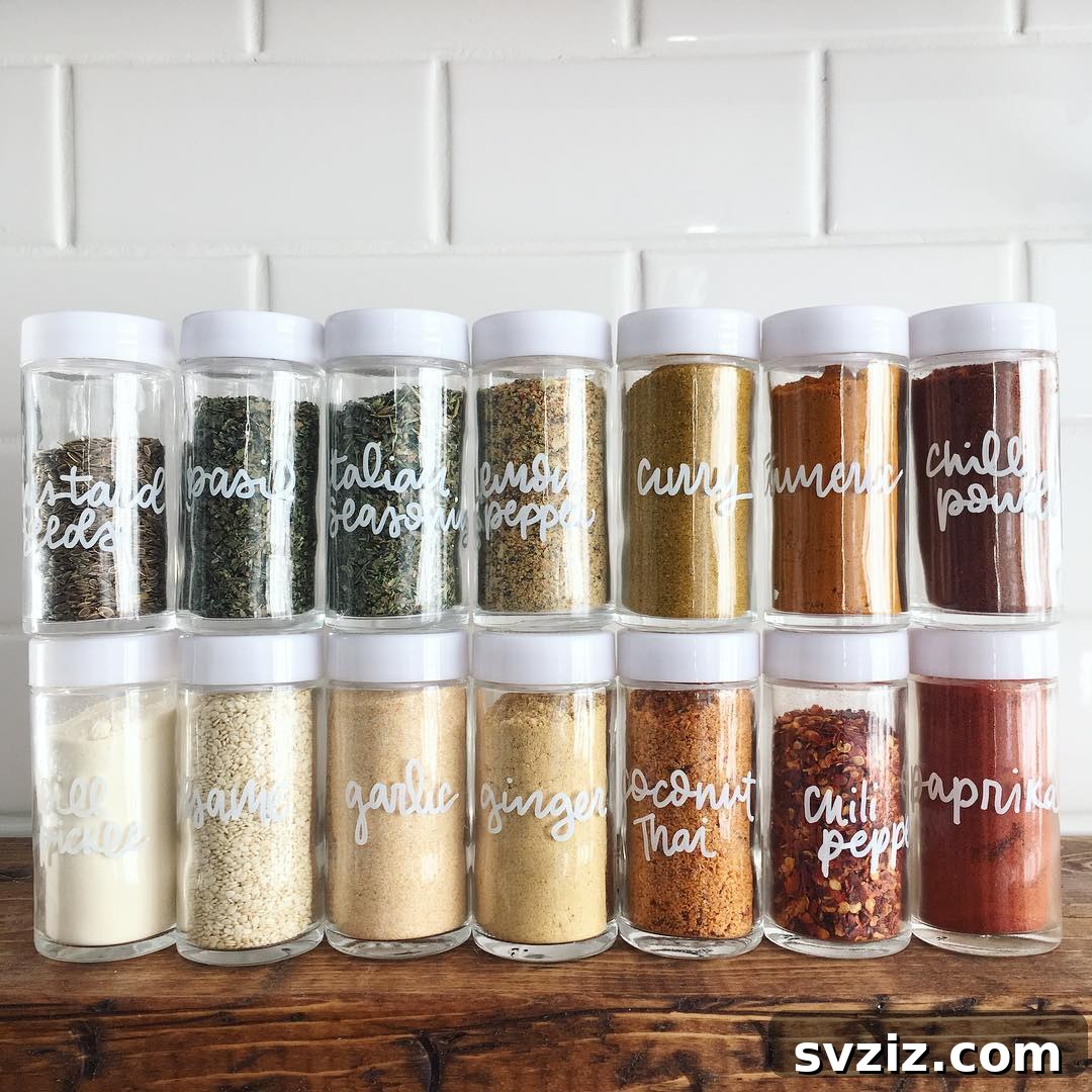 21 Dollar Store Organizing Solutions That Will Save Every Parent's Sanity 19 17. Spices Jars