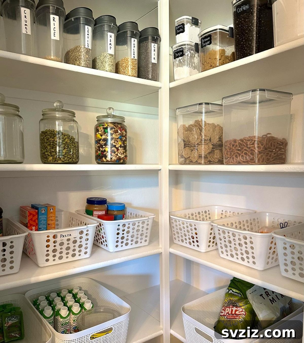 21 Dollar Store Organizing Solutions That Will Save Every Parent's Sanity 4 2. Pantry Organizing
