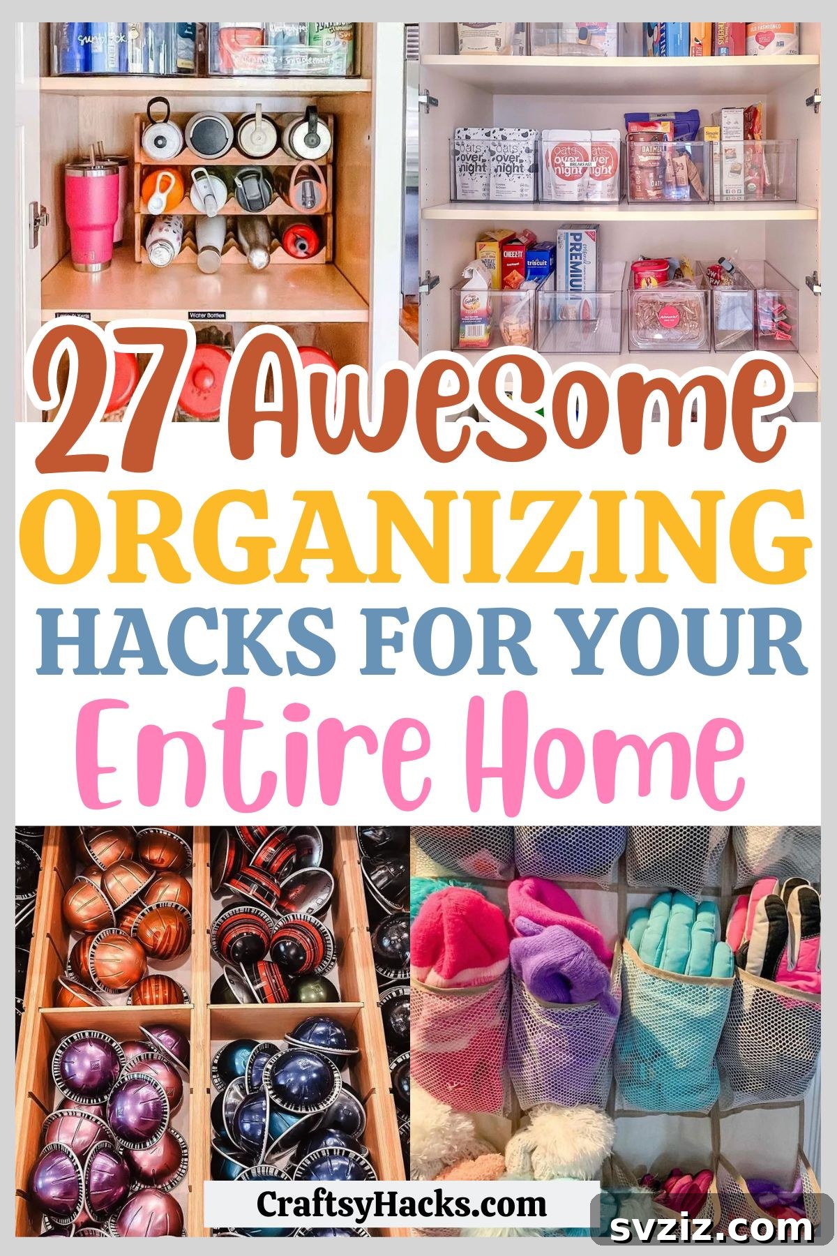 organizing hacks for home