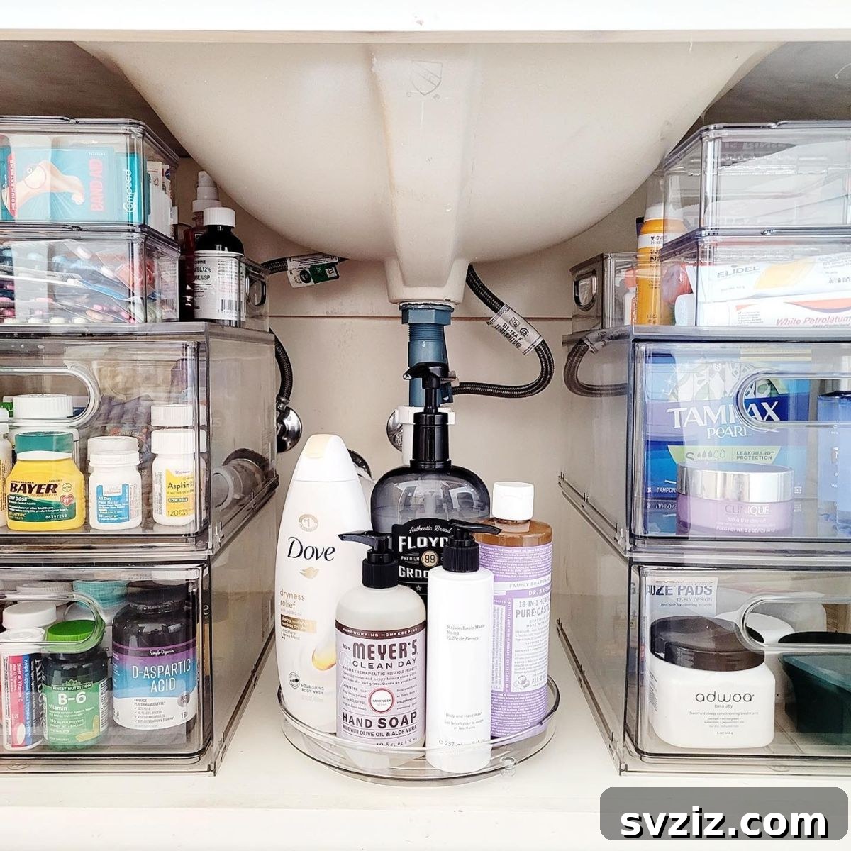 18. Under The Sink Organization