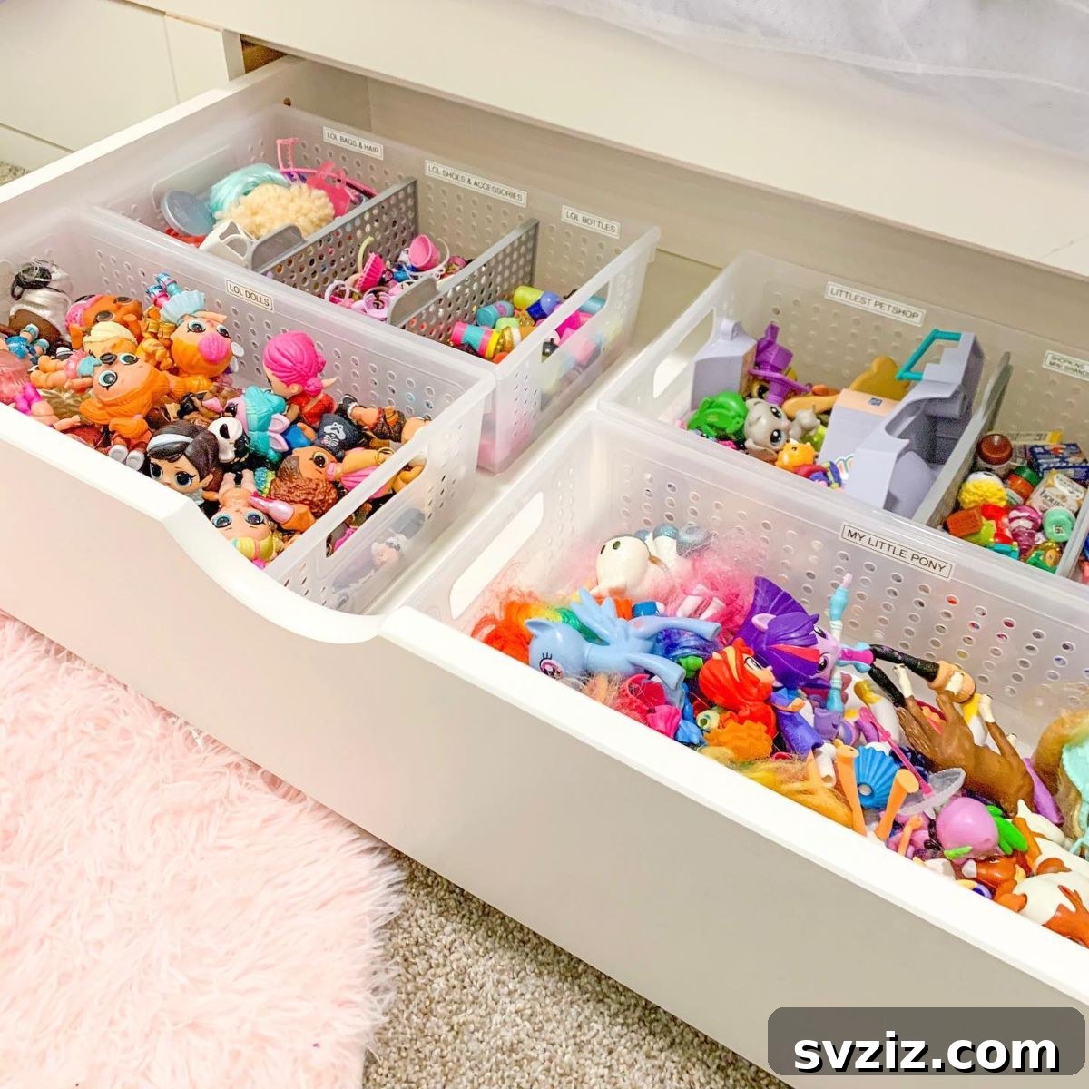 23. Toy Drawer Organization