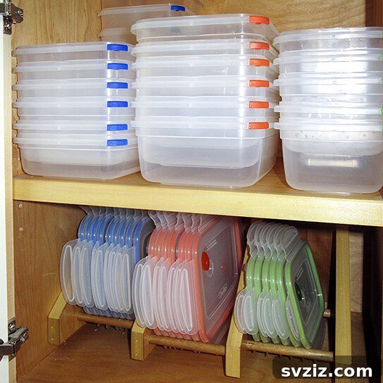 21. Separate Lids & Bowls