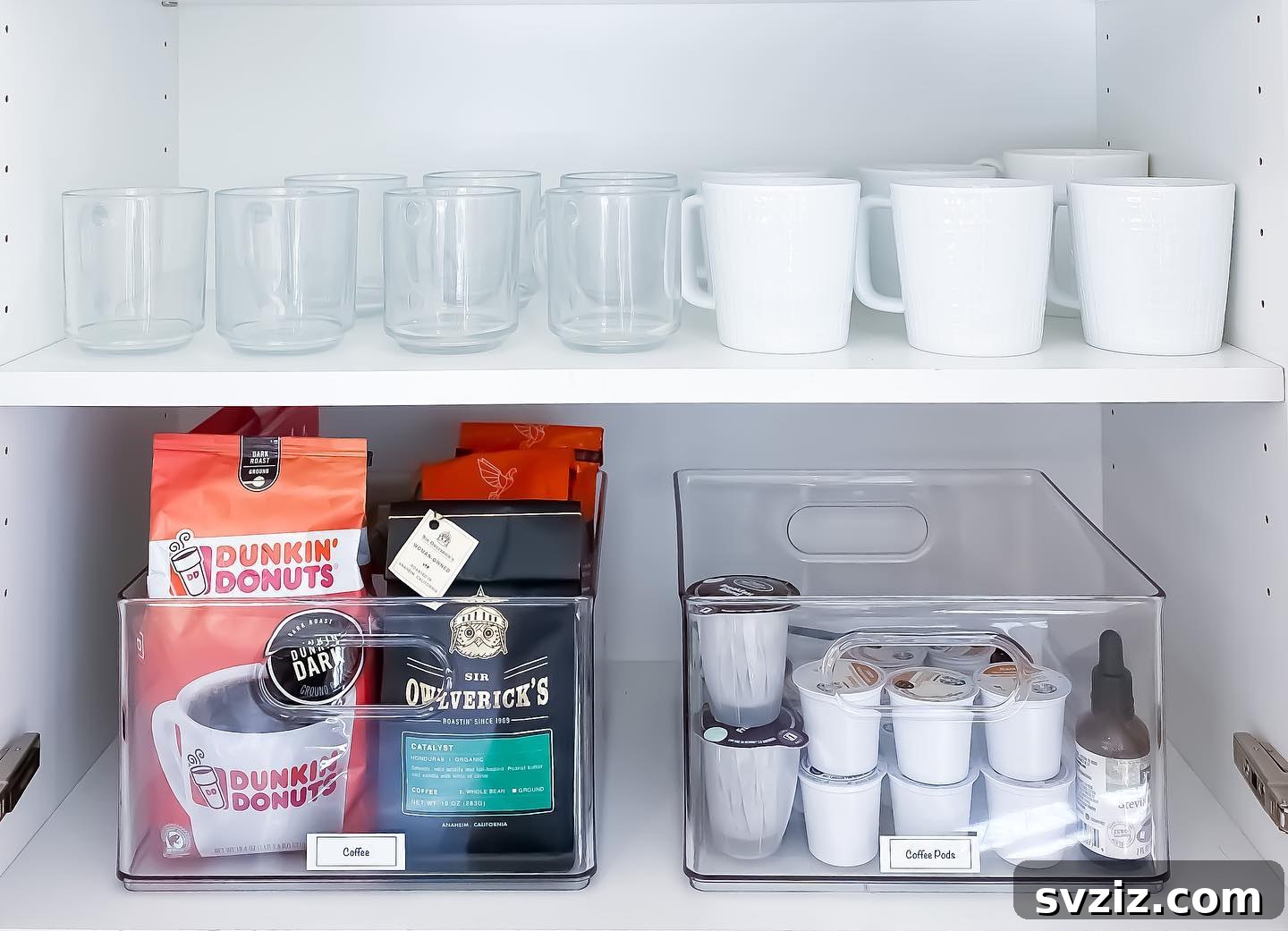2. Use Acrylic Bins