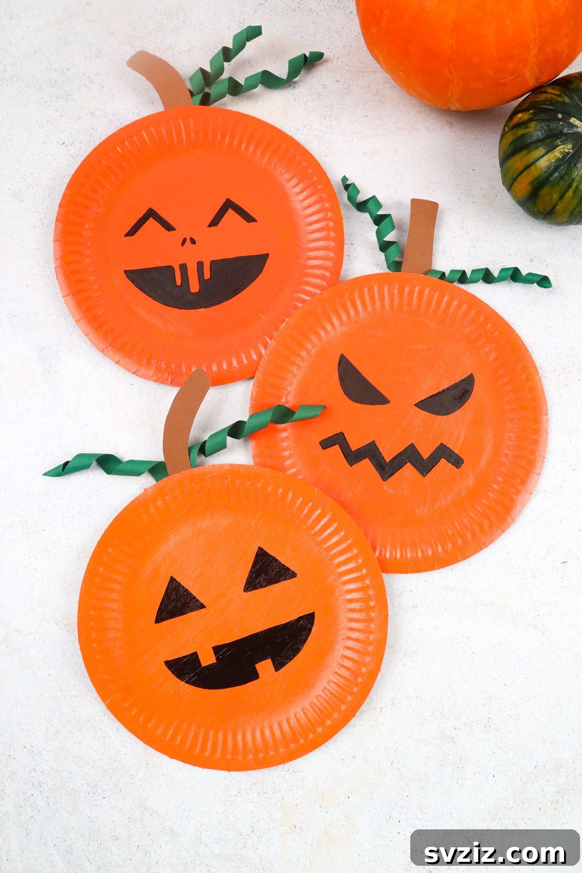 Create Your Own Paper Plate Pumpkin 10 Creative Paper Plate Pumpkin - Finished Craft