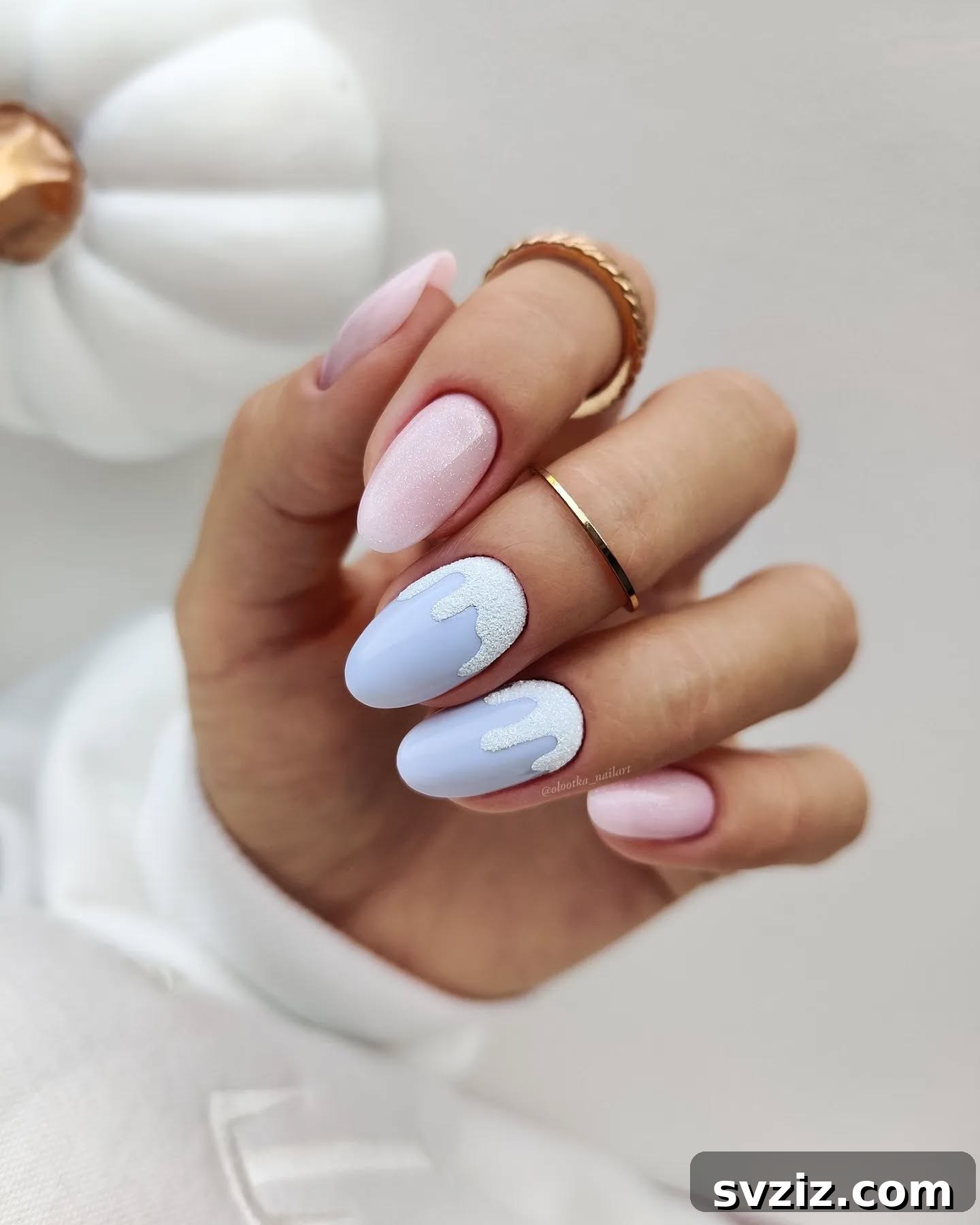 36. Soft Pink and Blue