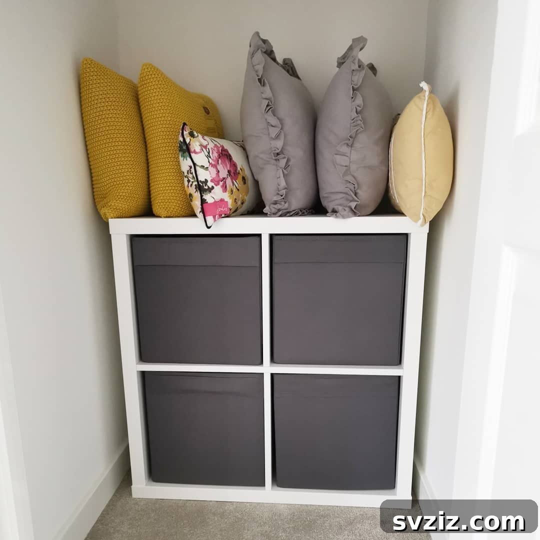 Unlock Every Inch: 21 Vertical Bedroom Organization Secrets 13 11. Small Closet, Big Storage