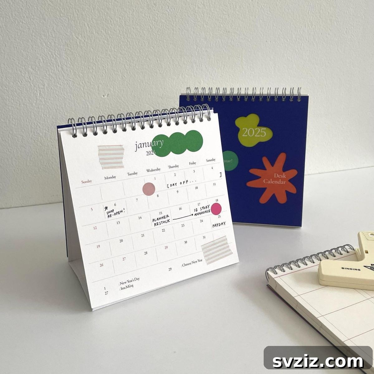 10. Desk Calendar