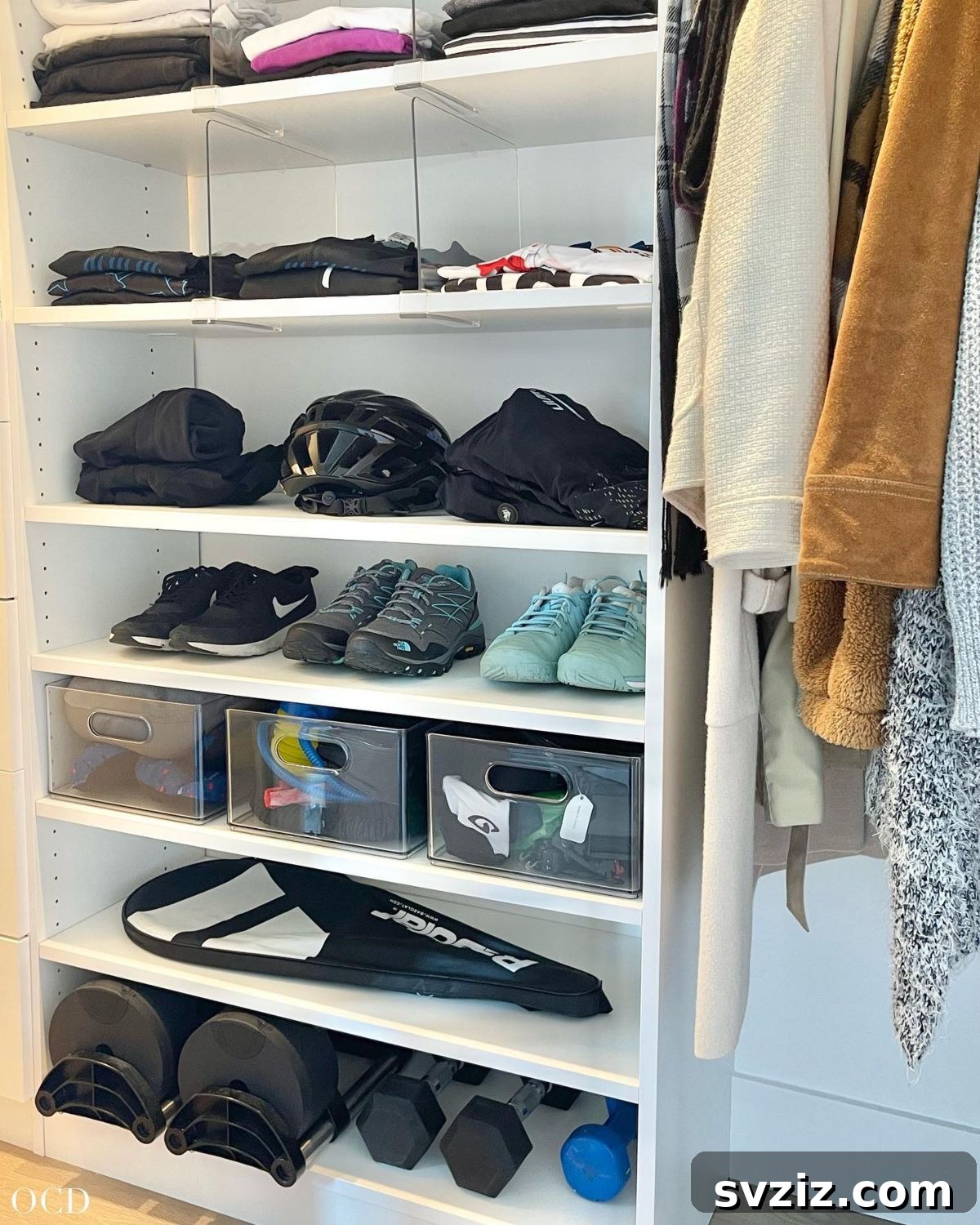 25. Have a System for Sports Gear