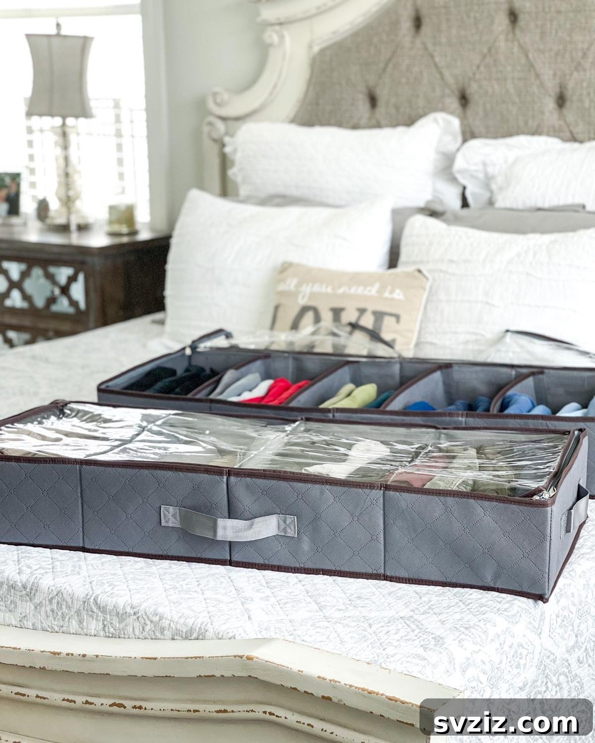 8. Under Bed Storage