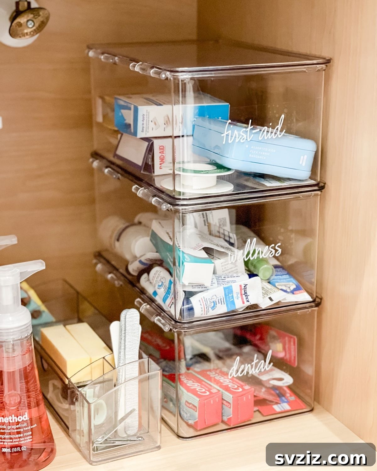 Elevate Your Bathroom: Smart Vertical Storage Solutions 4 2. Acrylic Undersink Organizers