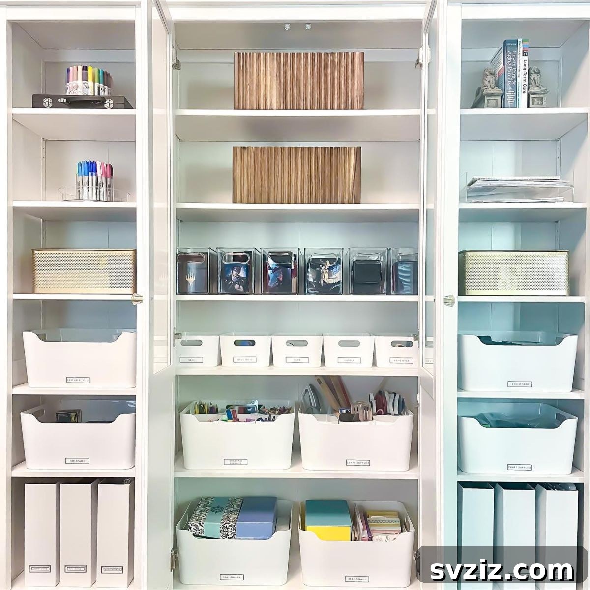 21 Genius Vertical Office Organization Hacks to Declutter Your Space 23 21. Accent Bookcase