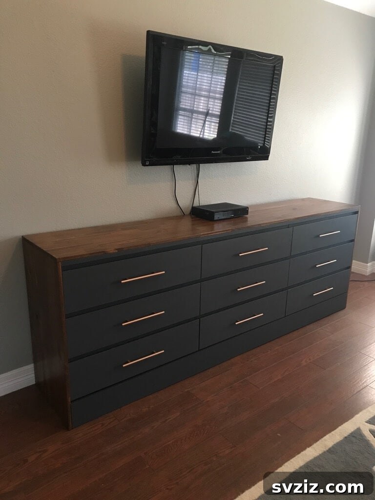 20 Brilliant IKEA Dresser Ideas for Your Bedroom 12 long dresser