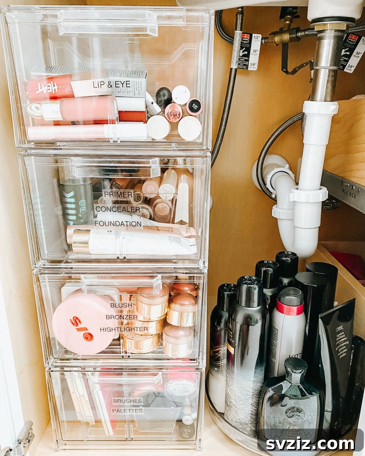 21 Brilliant Tricks for Your Ultimate Clutter-Free Home 13 Maximizing storage with a bathroom under-sink organizer