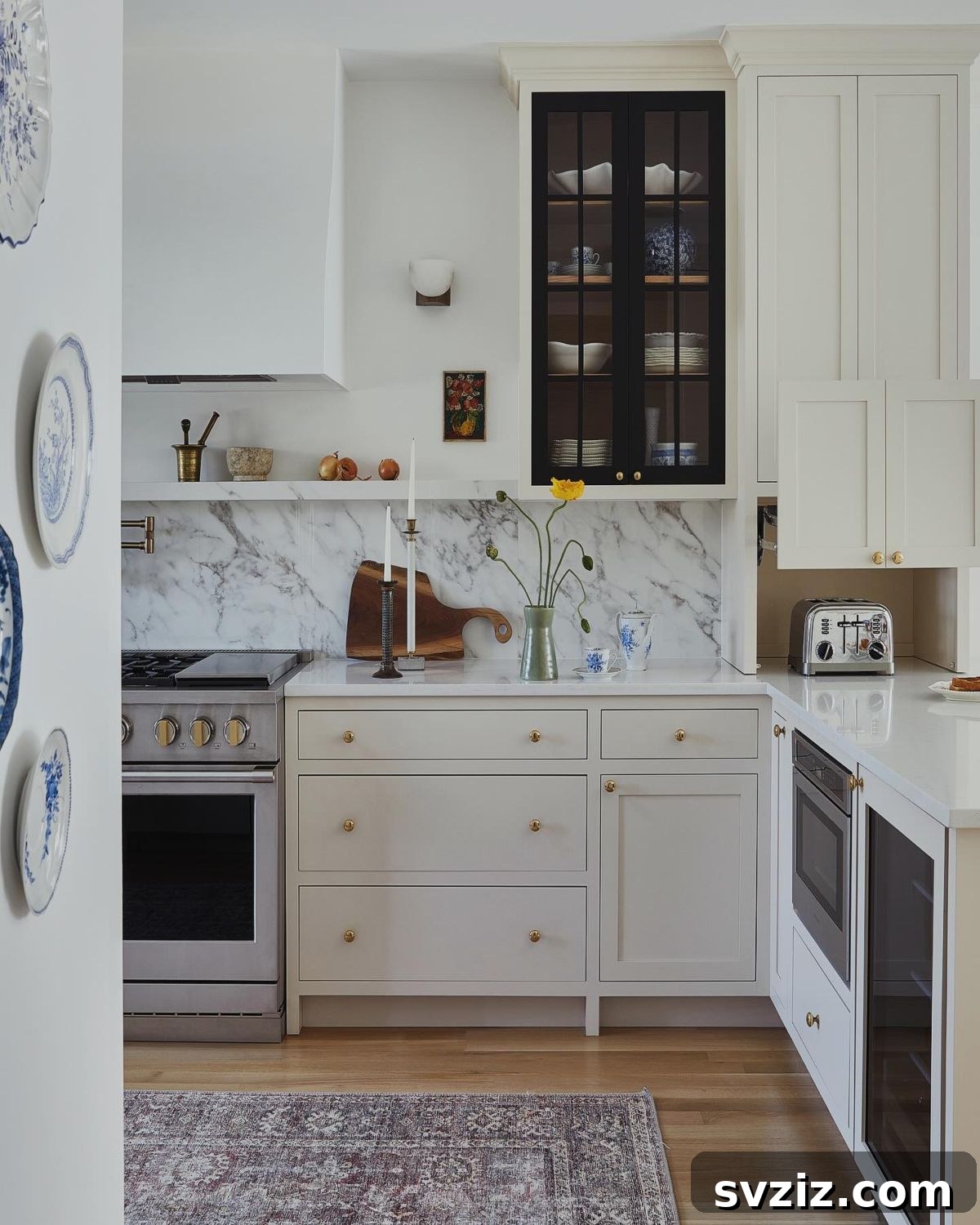 9. The Fold Down Appliance Garage