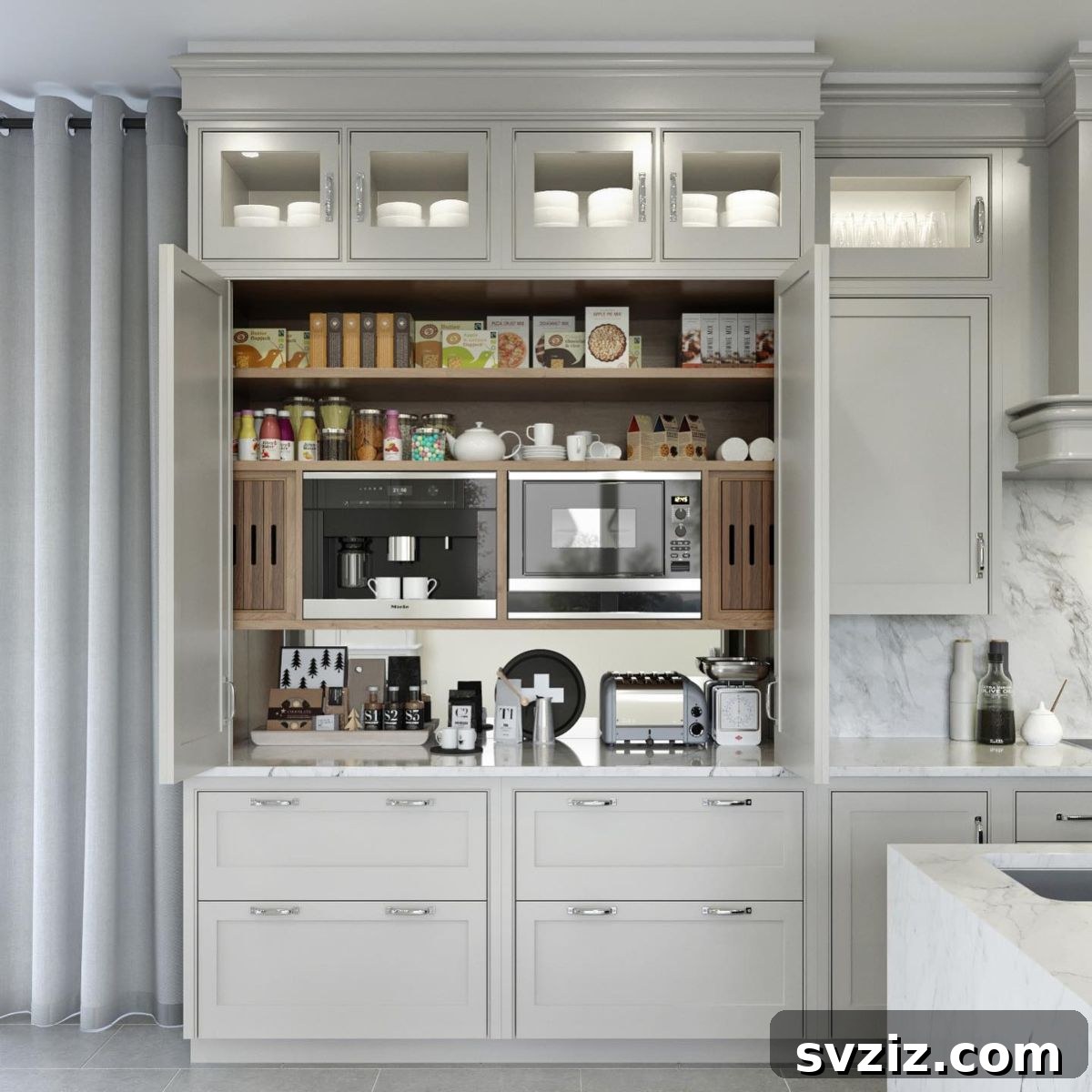 11. Tucked Away Breakfast Bar