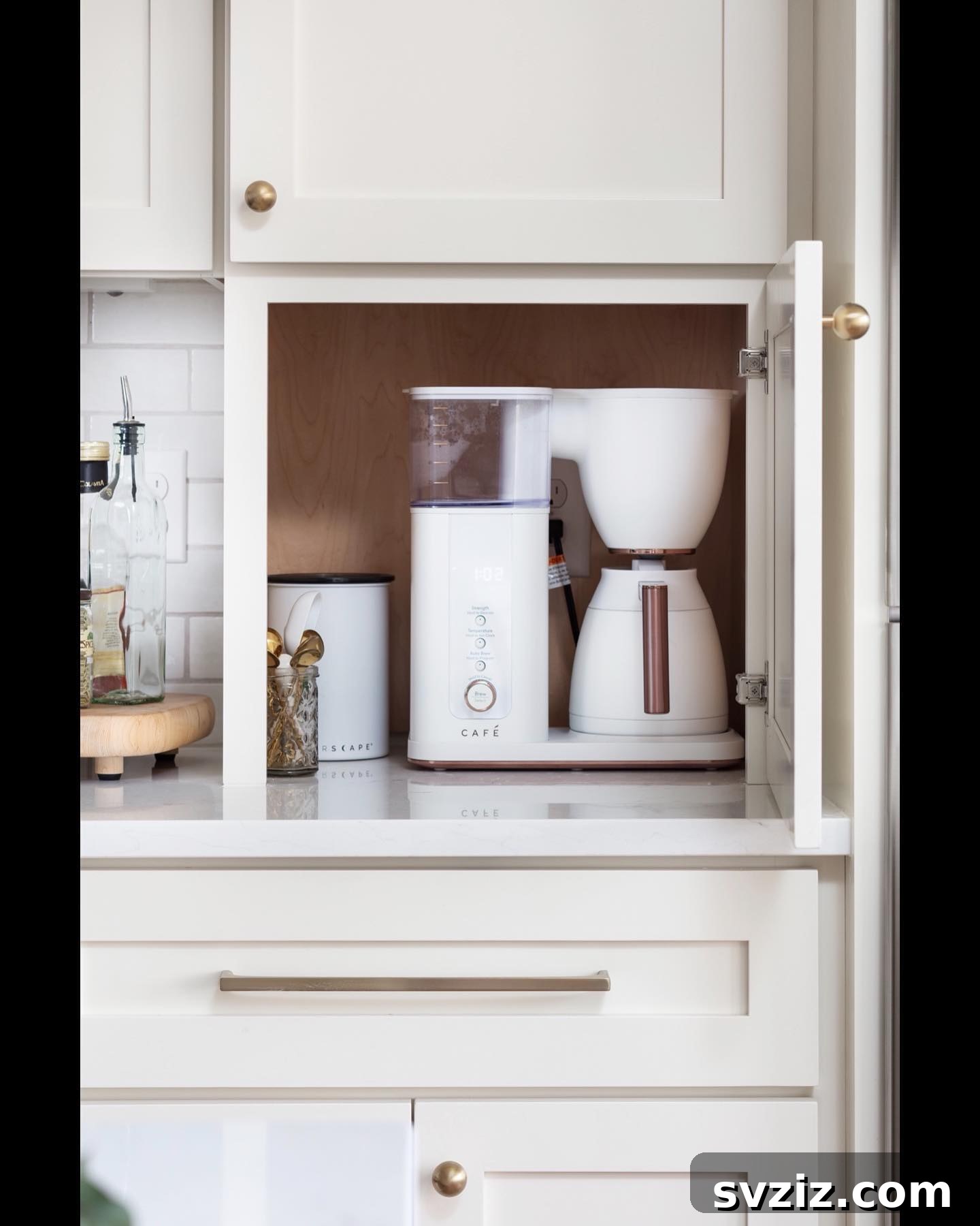 17. Simple Coffee Cupboard