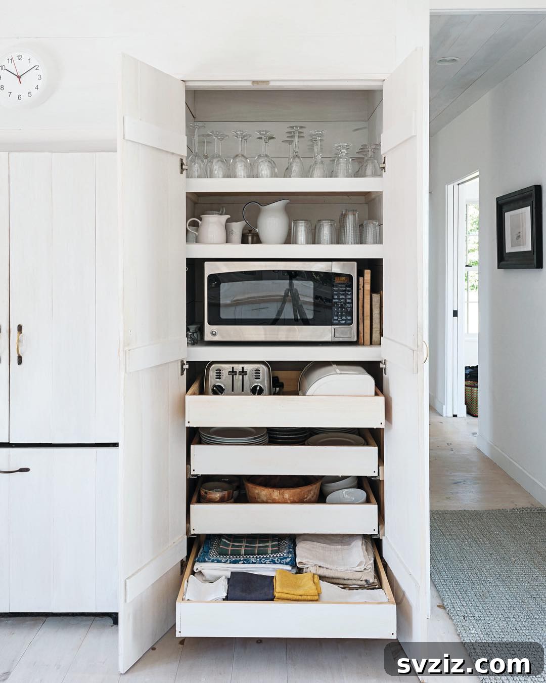 20. Hidden Appliance Drawers
