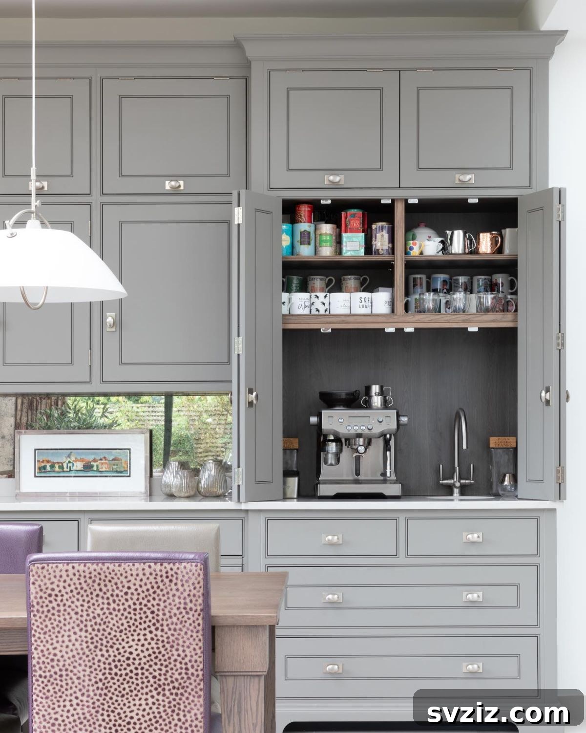 8. Dedicated Appliance Cabinet