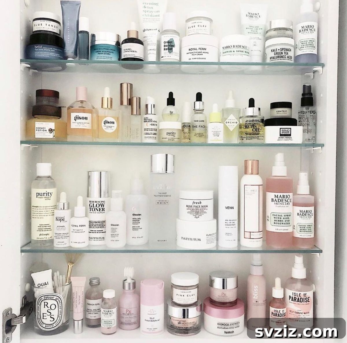 Smart Ways to Organize Your Medicine Cabinet 8 6. Color Coordinated Medicine Cabinet