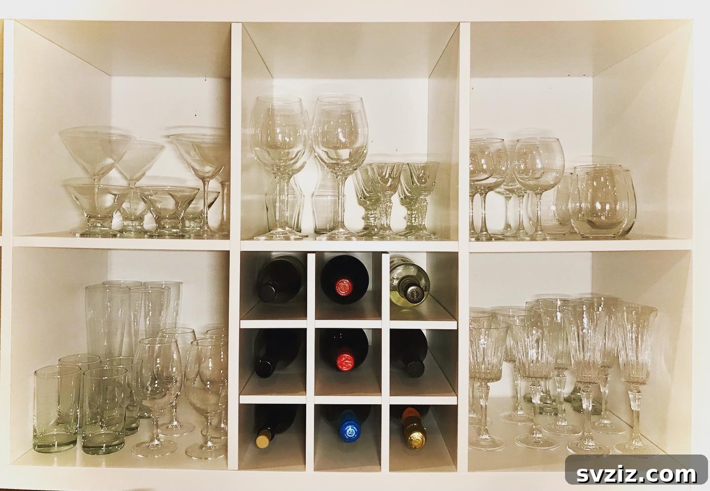 10. Glassware Storage
