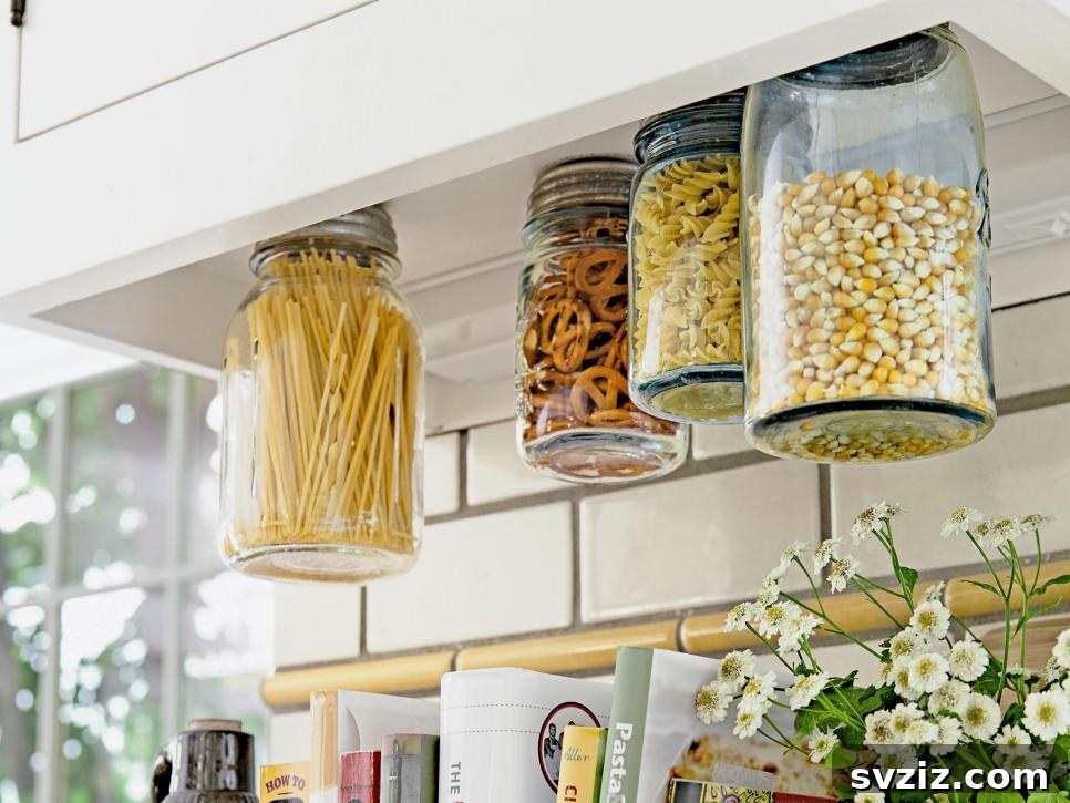 Eco-Friendly Food Storage with Repurposed Glass Jars