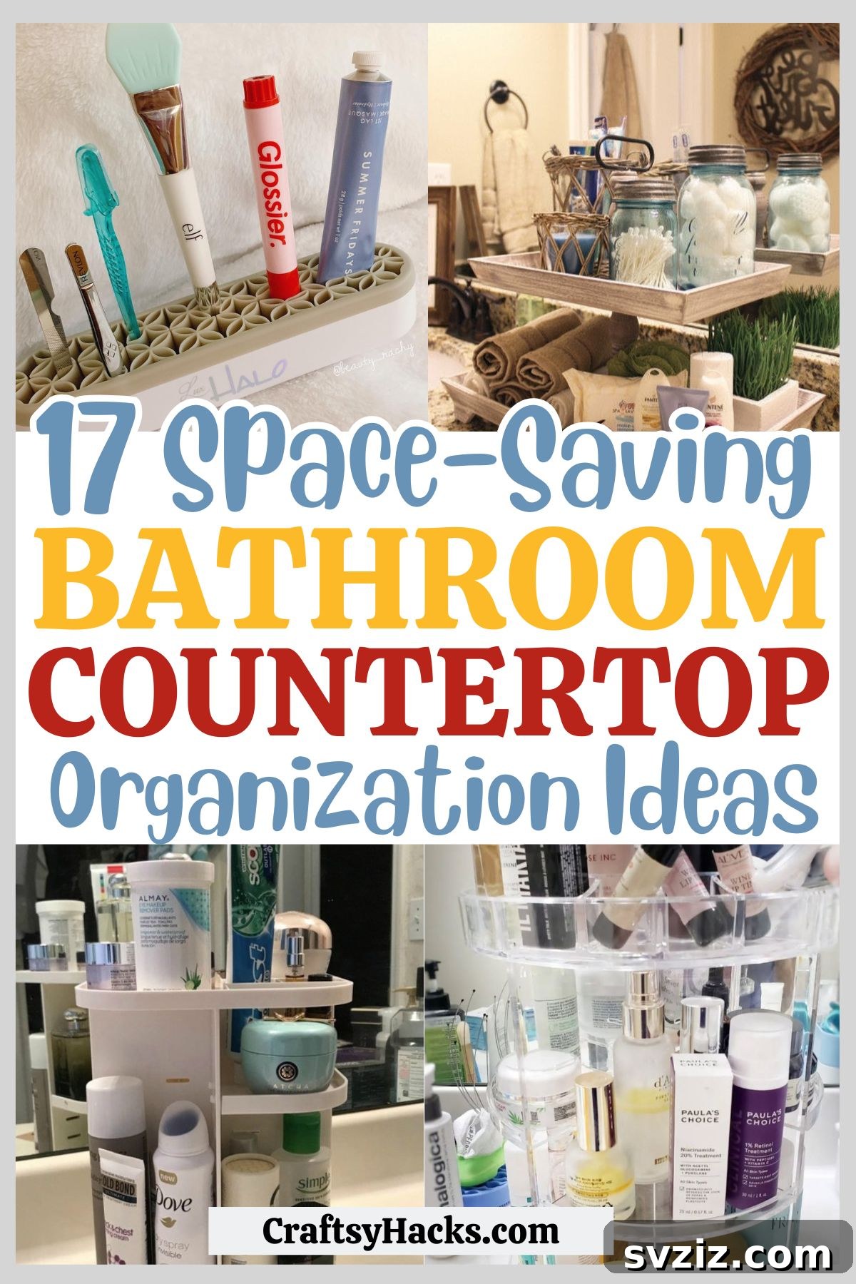 17 Brilliant Bathroom Counter Organization Secrets 2 bathroom countertop organization ideas
