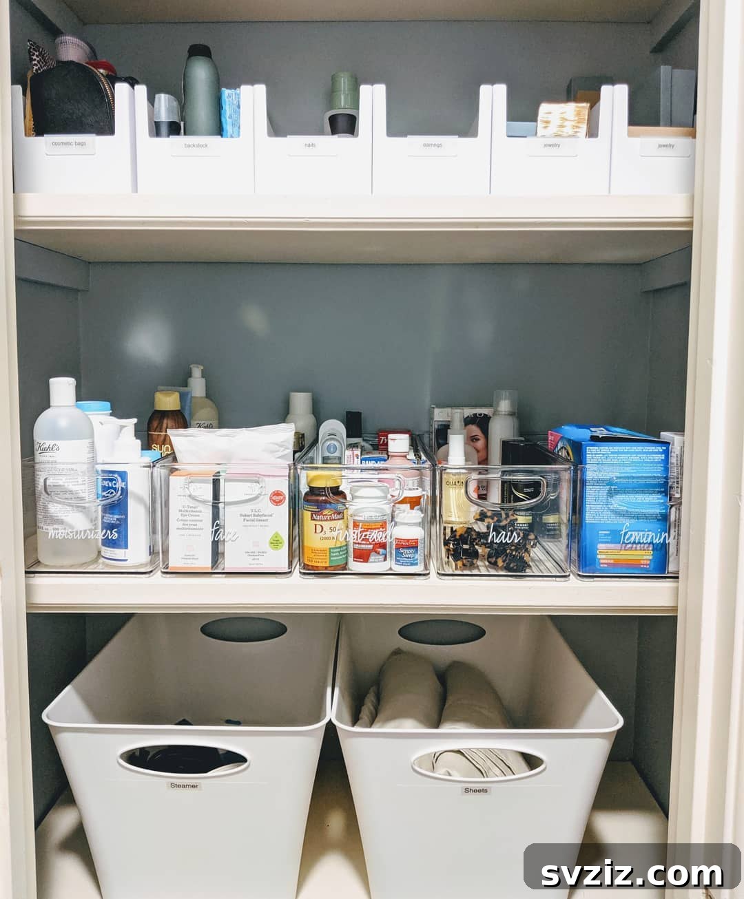 21 Smart Toiletries Storage Solutions for a Clutter-Free Bathroom 16 14. Containers