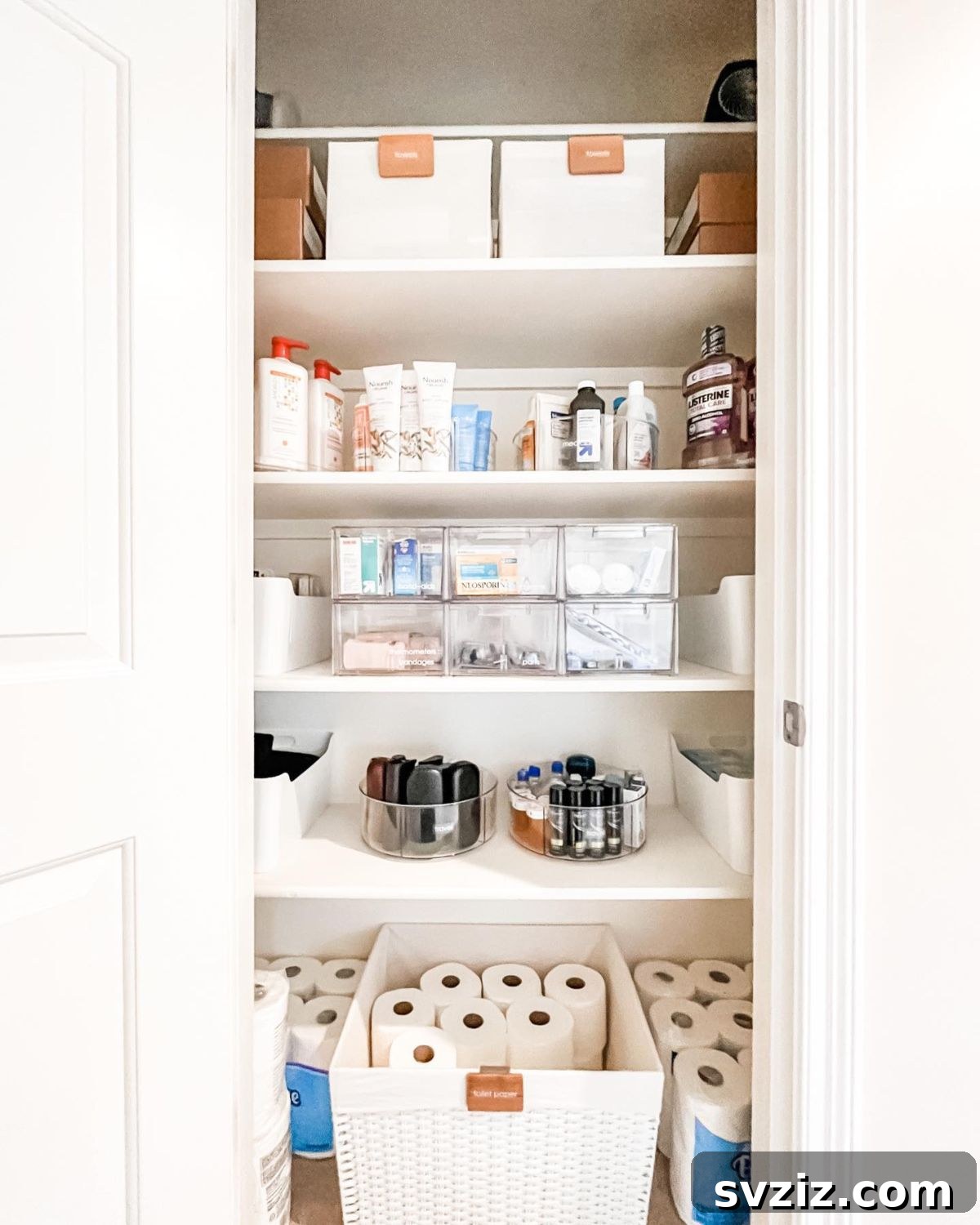21 Smart Toiletries Storage Solutions for a Clutter-Free Bathroom 17 15. Stacked Drawers