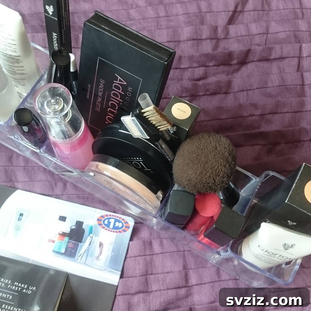21 Smart Toiletries Storage Solutions for a Clutter-Free Bathroom 5 3. Acrylic Makeup Caddy
