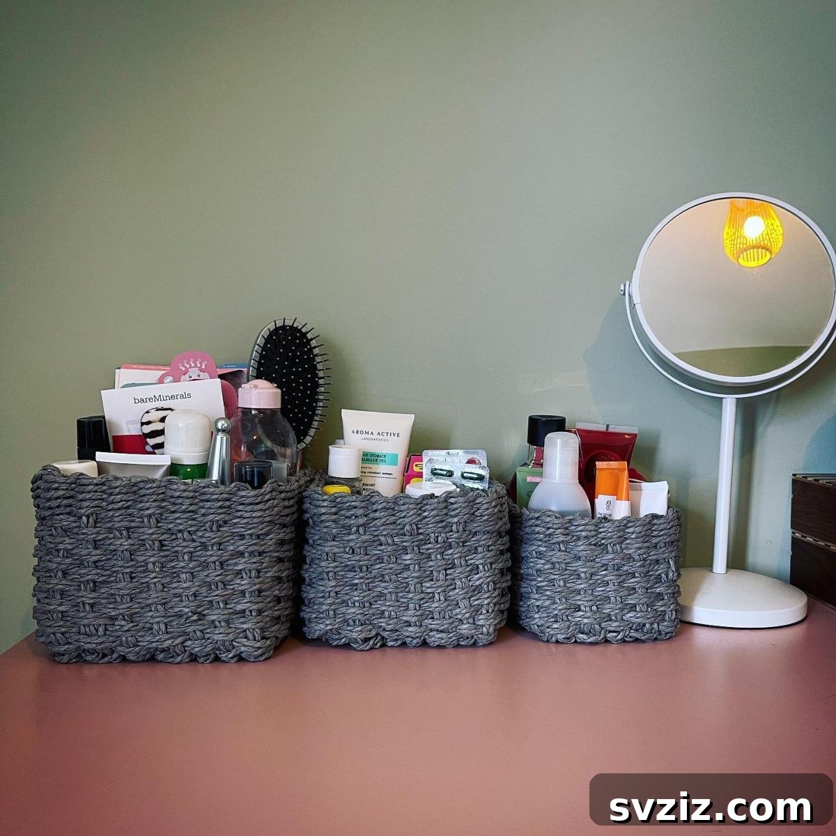 21 Smart Toiletries Storage Solutions for a Clutter-Free Bathroom 8 6. Baskets